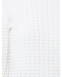 Oscar de la Renta Textured Knit Sweater