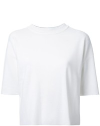White Knit Wool T-shirt