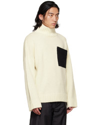 JW Anderson Off White Patch Turtleneck