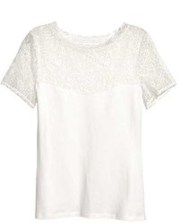 H&M Top With Lace