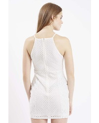 Topshop Petite Strappy Lace Bodycon Dress