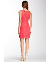 Want Need Lace Bodycon Illusion Dress