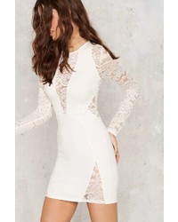 Nasty Gal Young And Beautiful Lace Dress