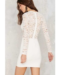 Nasty Gal Young And Beautiful Lace Dress