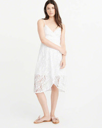 Abercrombie & Fitch Lace Midi Dress