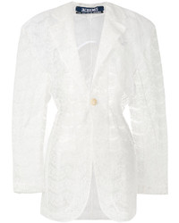Jacquemus Sheer Lace Coat