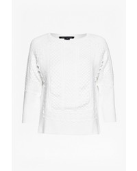 French Connection Edith Lace Knitted Jumper