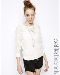 New Look Petite Lace Sweater