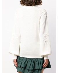 See by Chloe See By Chlo Lace Detail Sweater