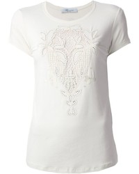 Blumarine Lace Panel T Shirt