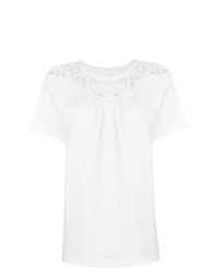 Chloé Lace Detail Flared T Shirt