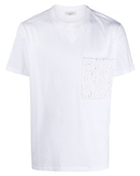 Valentino Lace Pouch Pocket T Shirt
