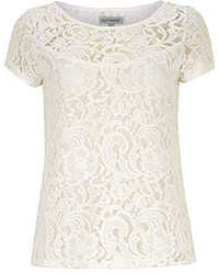 Alice & You White Lace Tee