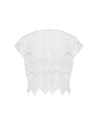 Alice + Olivia Farrell Lace Cover Up