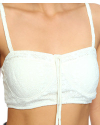 Forever 21 Cropped Lace Bustier