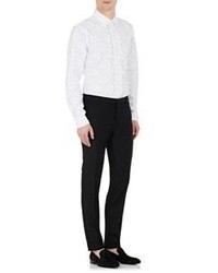 Burberry Xo Barneys New York Lace Snap Front Shirt White