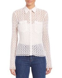 See by Chloe Button Down Lace Shirt