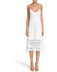 Tracy Reese Cross Strap Lace Slipdress