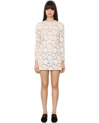 Valentino Lace Dress W Long Sleeves