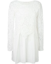 See by Chloe See By Chlo Guipure Lace Layered Dress