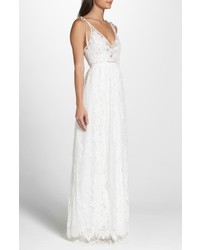 Heartloom Charlie Tie Shoulder Lace Gown