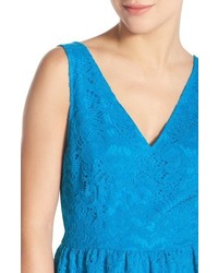 BB Dakota Kerry Lace Fit Flare Dress