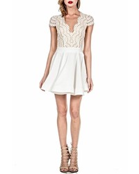 Luxxel Flare Lace Dress