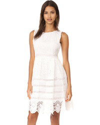 Cupcakes And Cashmere Summers Lace Fit And Flare Dress