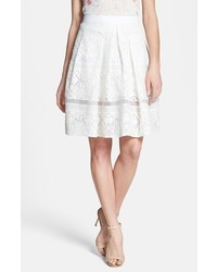 Rebecca Taylor Lace Flare Skirt
