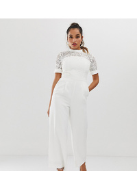 Forever New Petite Jumpsuit In White