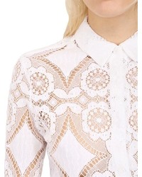 Burberry Cotton Lace Shirt