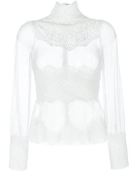 Dolce & Gabbana Sheer Lace Shorts - Farfetch
