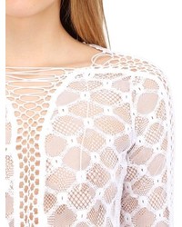 Isabel Marant Lace Up Lace Long Sleeved Top