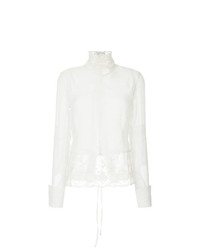 Ann Demeulemeester Lace Panelled Top