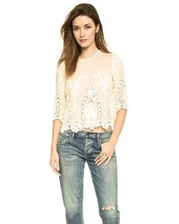 Saylor Perry Lace Blouse