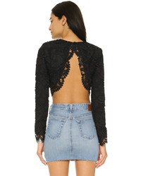 Stone_Cold_Fox Stone Cold Fox Punk Cropped Blouse