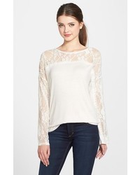 KUT from the Kloth Farley Lace Knit Top