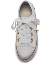 Ash Vicky Flower Lace Sneakers