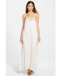 Band Of Gypsies Lace Inset Maxi Dress