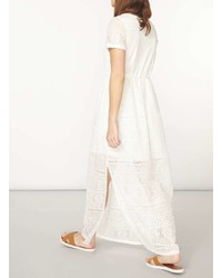 Ivory Lace Maxi Dress