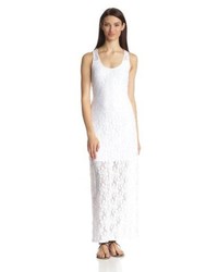 Laundry by Shelli Segal Laundry By Design Lace Maxi Dress With Short Slip