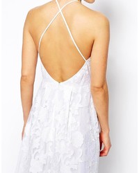 Asos Tall Premium Lace Applique Maxi Dress