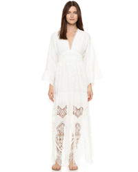 Anna Sui Victorian Embroidered Lace Dress