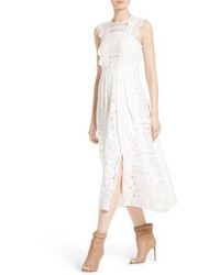 Burberry Annabella Mixed Lace Dress