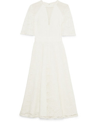 Temperley London Haze Guipure Lace And Tulle Midi Dress