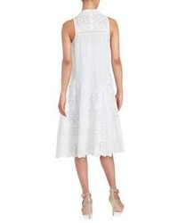 French Connection Lace Midi Dress