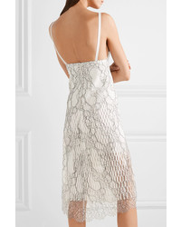 Dion Lee Lory Corded Lace And Cutout Neoprene Dress