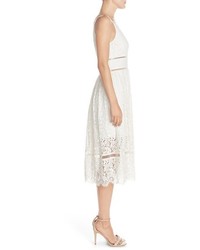 Cynthia Rowley Sleeveless Lace Midi Dress