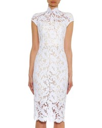 Lover Warrior French Lace Midi Dress