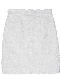 Dolce & Gabbana Crocheted Lace Mini Skirt